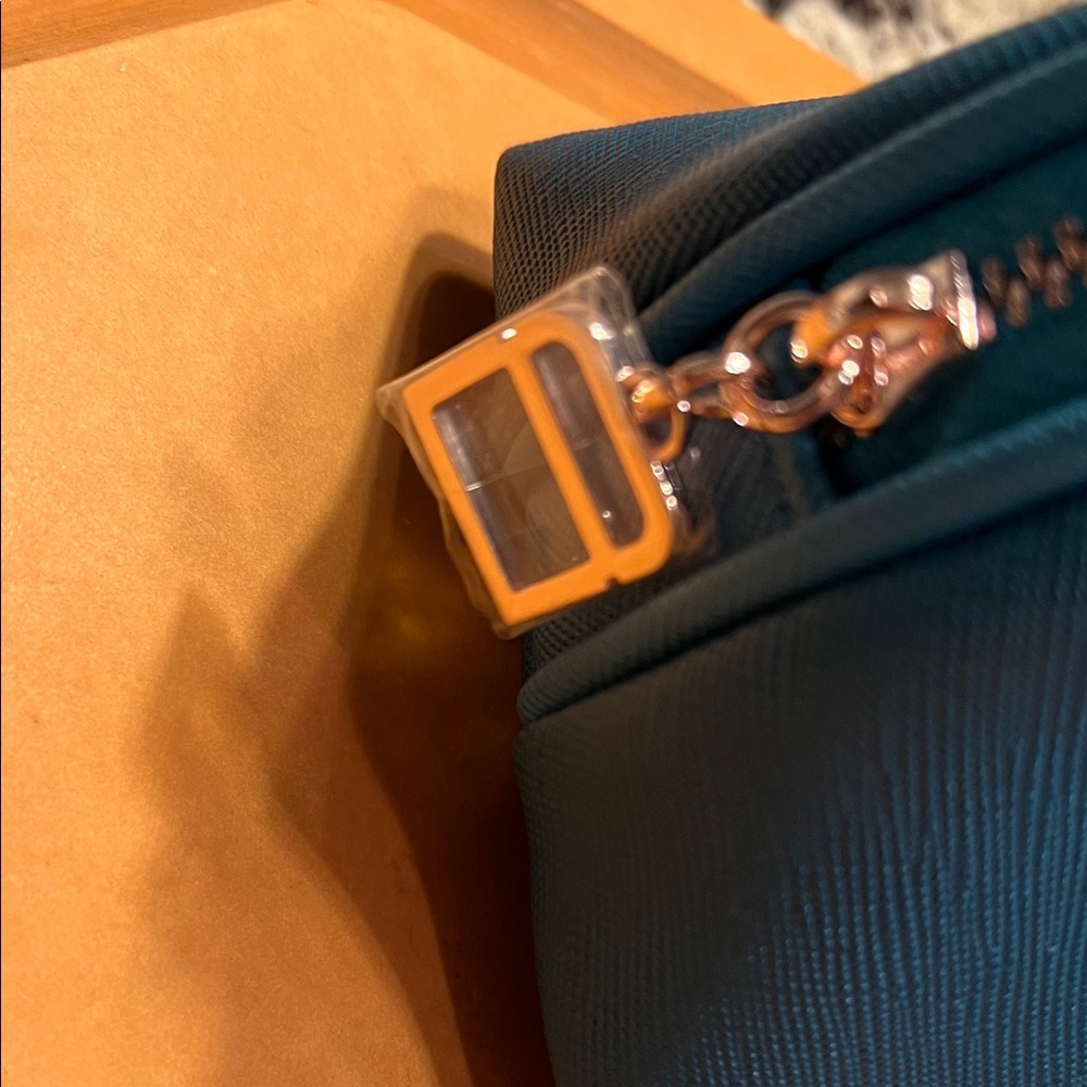La Mer 3️⃣ Teal, Aqua & Navy Cosmetic Pouch Trio - Picture 4 of 8